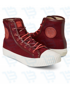 Bata Bullets Red Wine High Top Wool with Leather Trim; Size: MULTIPLE; Condition: NEW