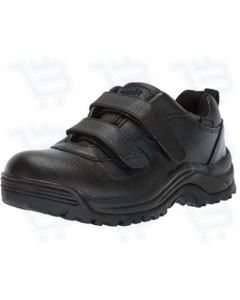 Propet Cliff Walker Low Strap Walking Shoes, Men's Size 8.5 5E, Black; EU: 41.5; Condition: NEW