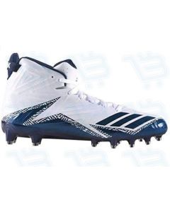 Adidas Freak X Carbon Mid Football Cleat Men's Size 9.5 White/navy; EU: 43.5; Condition: NEW