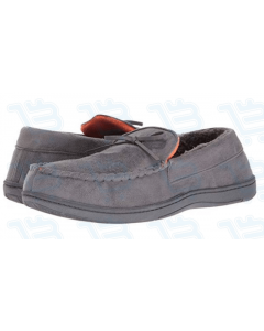 Dockers Men's Michael Soft-Lined Boater Slipper, Grey, Large/9.5-10.5 M US; EU: 42; Condition: NEW