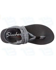 Skechers Meditation Studio Kicks Sandal - Women's Grey; Size US: 6, EU: 36; Condition: NEW