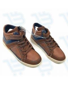 The Childrens Place 2088709 Hi Top Sneaker- Youth Size US: 4, Brown; EU: 35; Condition: NEW