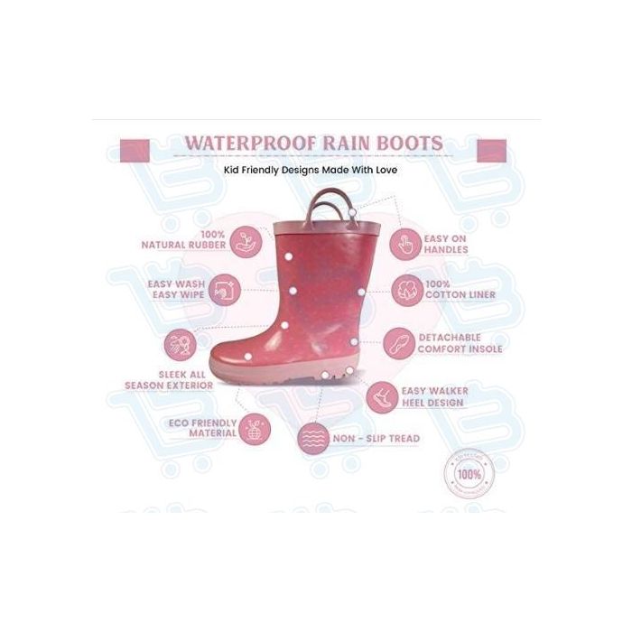 Norty rain boots top